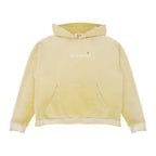 EIGHT FIGURES HOODIE YELLOW DIP DYE