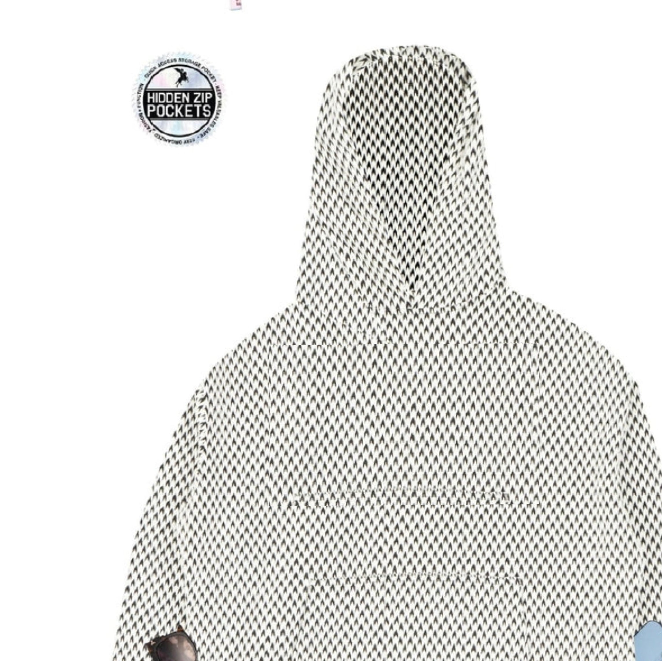 JACQUARD HOODIE