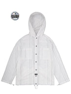 HOODED DRESS SHIRT