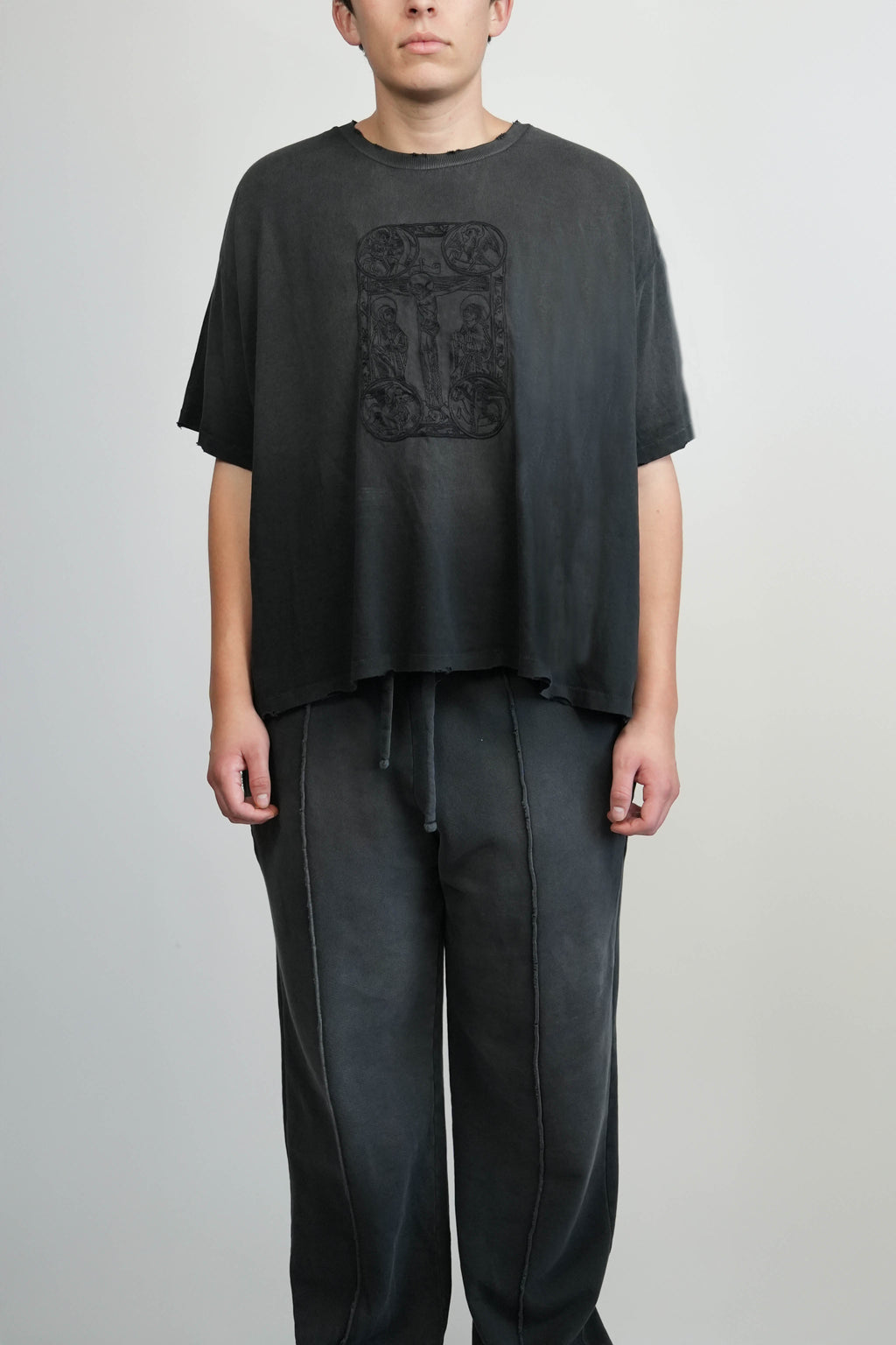 Bel Heir Drop Tee - "Crucifix"