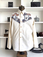 Rare Disney Circa 1970 Gauze Mickey Western Shirt