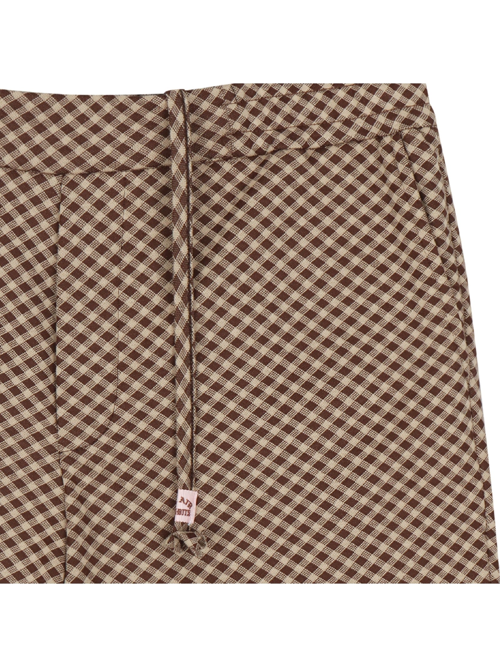 Capital Gains Gingham Short