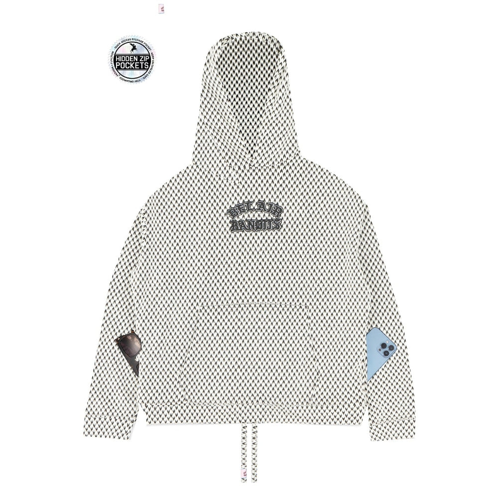 JACQUARD HOODIE