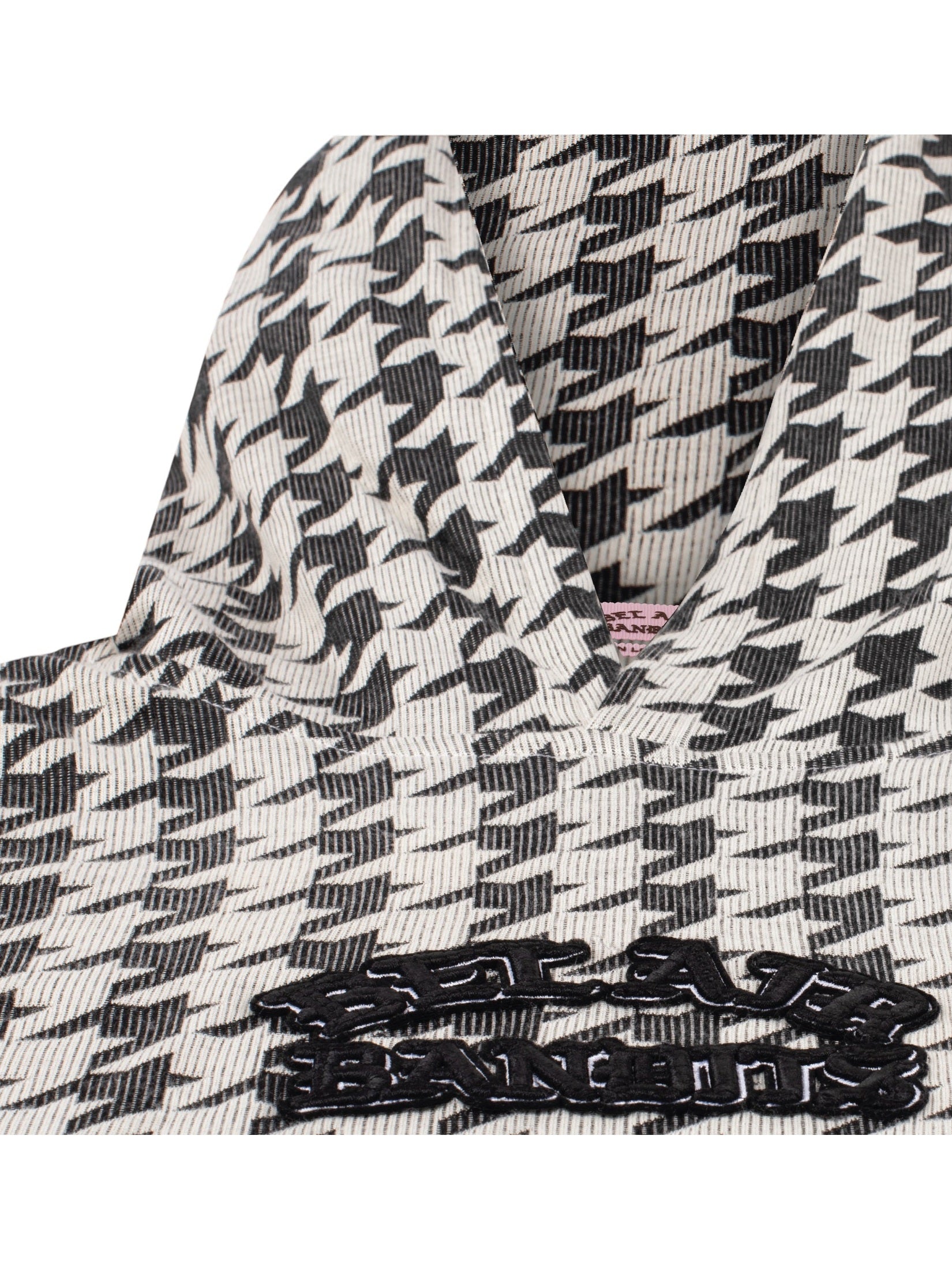 JACQUARD HOODIE