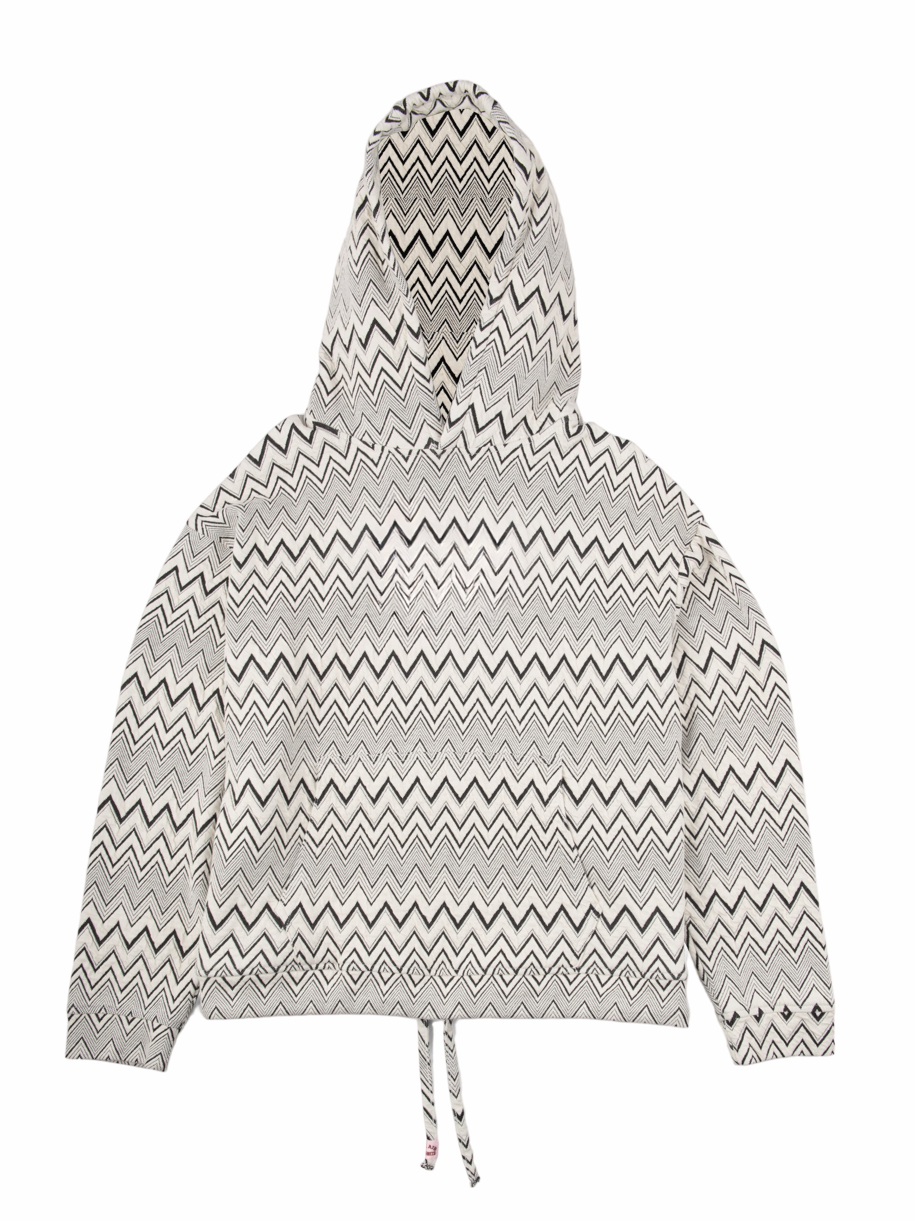 JACQUARD HOODIE
