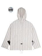 HOODED DRESS SHIRT