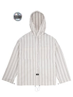HOODED DRESS SHIRT