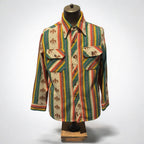 Vintage Kennington 70's Western Blanket Stripe Shirt