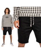 Capital Gains Pinstripe Short