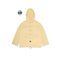 No Collar Hooded Dress Shirt