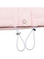 No Collar Hooded Dress Shirt