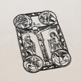 CRUCIFIX CHAINSTITCH TEE