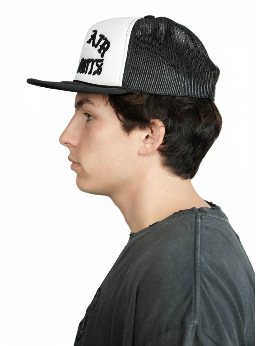 Quintessential Trucker White Background 3