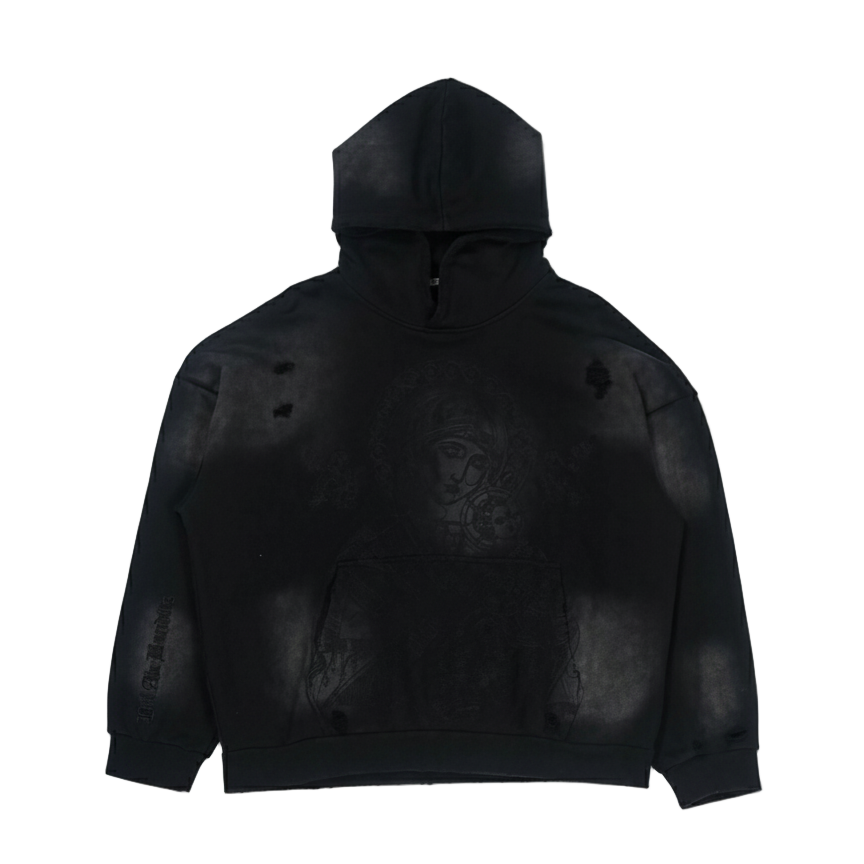 Santa Maria Hoodie White Background 8