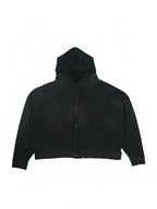 Snap Up Hoodie White Background 1